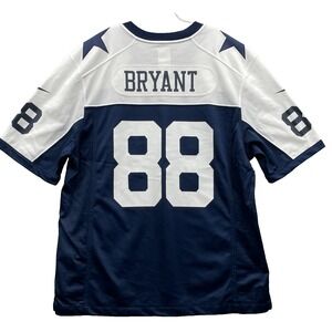 Dallas Cowboys #88 Dez Bryant Jersey Men's XL Blue Nike On Field NFL Sportswear